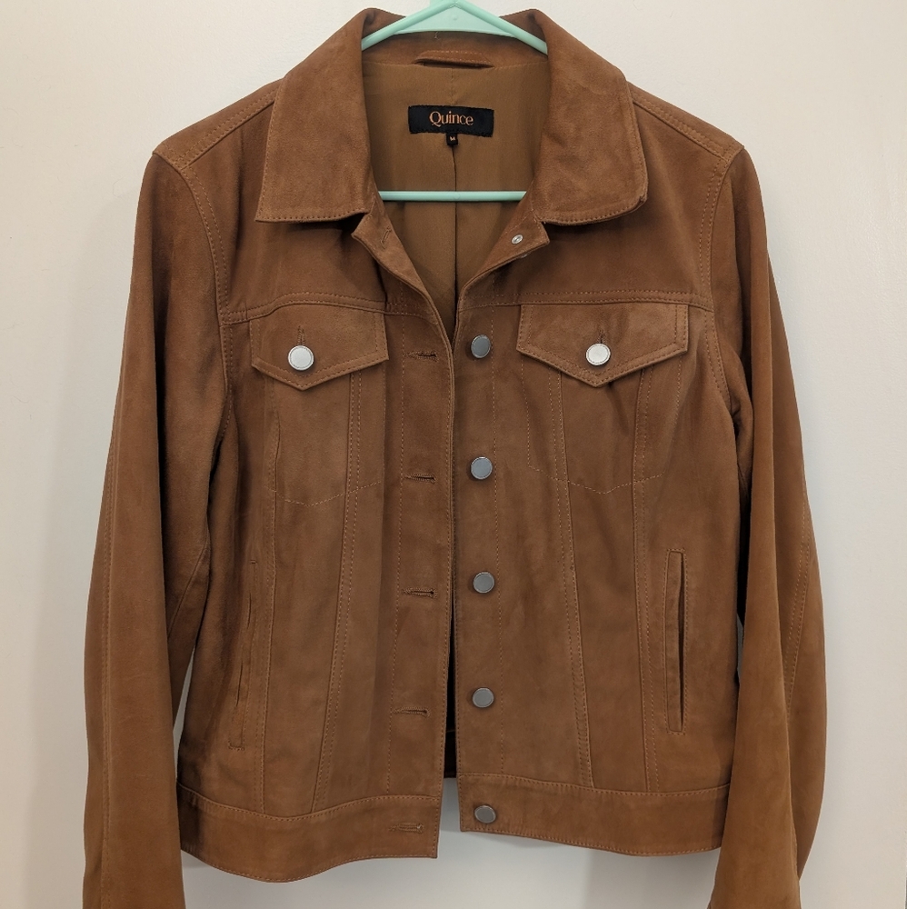 Quince Brown Jean Jacket